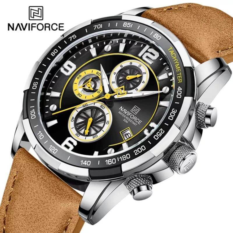Buy NaviForce NF8020 - Yellow Watch Online at Best Price in Nepal ...